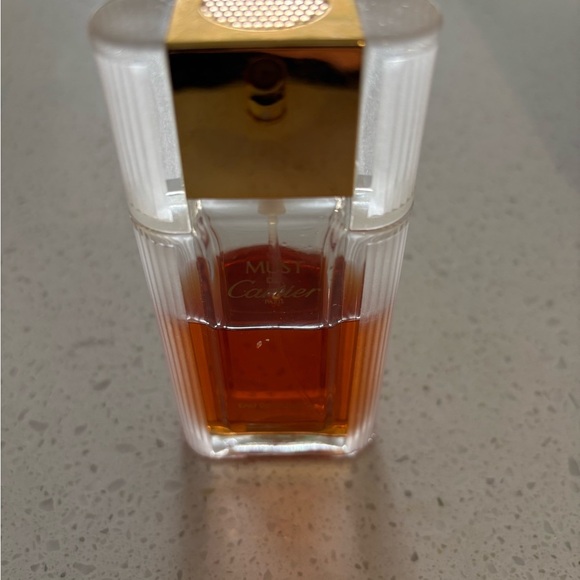 Cartier Eau de Toilette with Gold Accents 1.5 FL oz - Picture 2 of 5